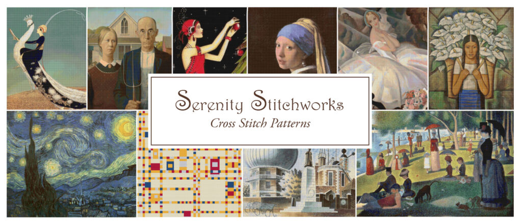 Serenity Stitchworks Cross Stitch Patterns